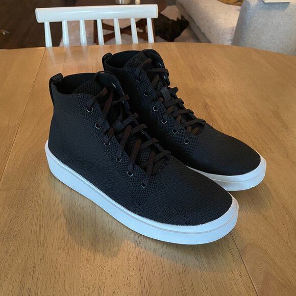 BYLT Premium Basics Men's High Top Sneakers - Lido Hytop Shoes, Black, Size 9 - Picture 11 of 16